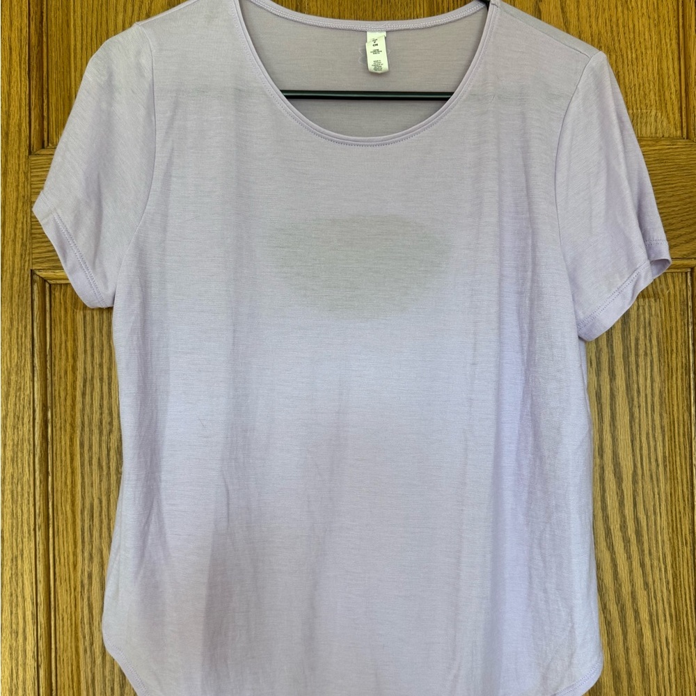Under Armour Light Purple Women's Short Sleeve Tee